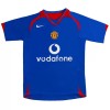 Officiële Voetbalshirt Manchester United 2005-06 Uit Retro - Heren Officiële Voetbalshirt Manchester United 2005-06 Uit Retro - Heren