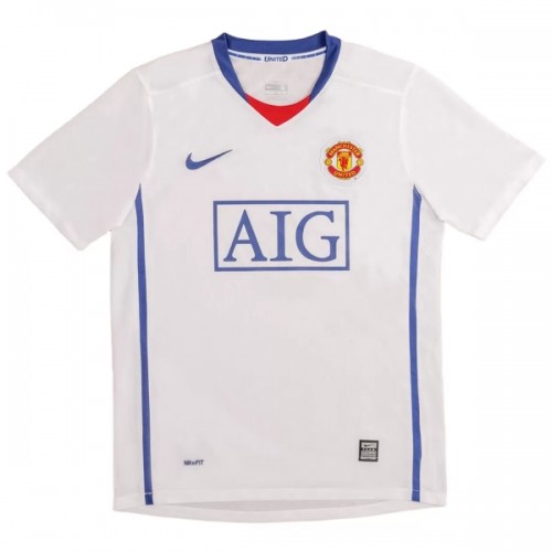 Officiële Voetbalshirt Manchester United 2008-09 Uit Retro - Heren Officiële Voetbalshirt Manchester United 2008-09 Uit Retro - Heren