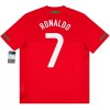 Officiële Voetbalshirt Portugal Ronaldo 7 2010 Thuis Retro - Heren