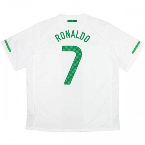 Officiële Voetbalshirt Portugal Ronaldo 7 2010 Uit Retro - Heren Officiële Voetbalshirt Portugal Ronaldo 7 2010 Uit Retro - Heren