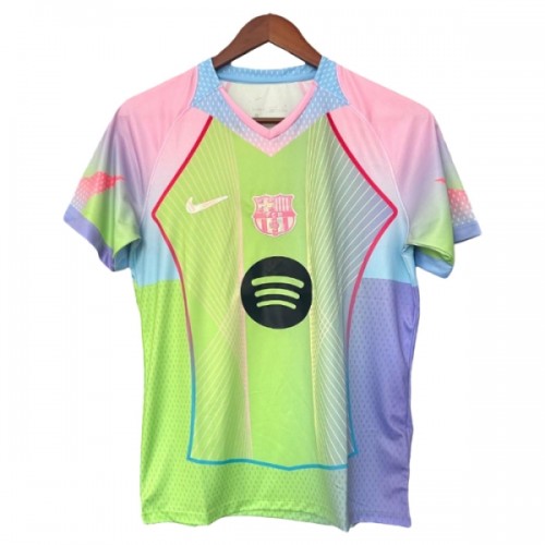 Officiële Voetbalshirt Barcelona 2025-26 Groene - Heren Officiële Voetbalshirt Barcelona 2025-26 Groene - Heren