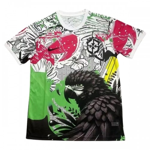 Officiële Voetbalshirt Brazilië x Parrot 2025 - Heren Officiële Voetbalshirt Brazilië x Parrot 2025 - Heren