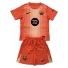 Officiële Voetbalshirt + Korte Broek Doelman FC Barcelona 2025-26 Oranje - Kids Officiële Voetbalshirt + Korte Broek Doelman FC Barcelona 2025-26 Oranje - Kids