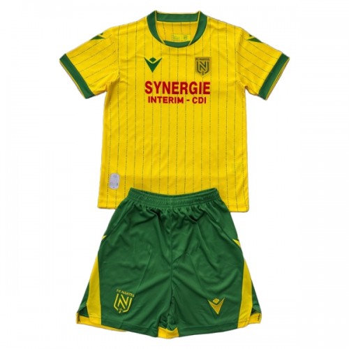 Officiële Voetbalshirt + Korte Broek FC Nantes Thuis 2025-26 - Kids Officiële Voetbalshirt + Korte Broek FC Nantes Thuis 2025-26 - Kids