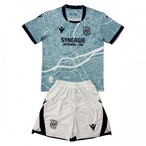 Officiële Voetbalshirt + Korte Broek FC Nantes Uit 2025-26 - Kids Officiële Voetbalshirt + Korte Broek FC Nantes Uit 2025-26 - Kids