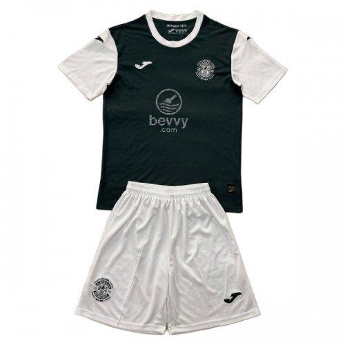 Officiële Voetbalshirt + Korte Broek Hibernian Thuis 2025-26 - Kids Officiële Voetbalshirt + Korte Broek Hibernian Thuis 2025-26 - Kids