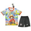 Officiële Voetbalshirt + Korte Broek Japan x OnePiece 2025 - Kids Officiële Voetbalshirt + Korte Broek Japan x OnePiece 2025 - Kids