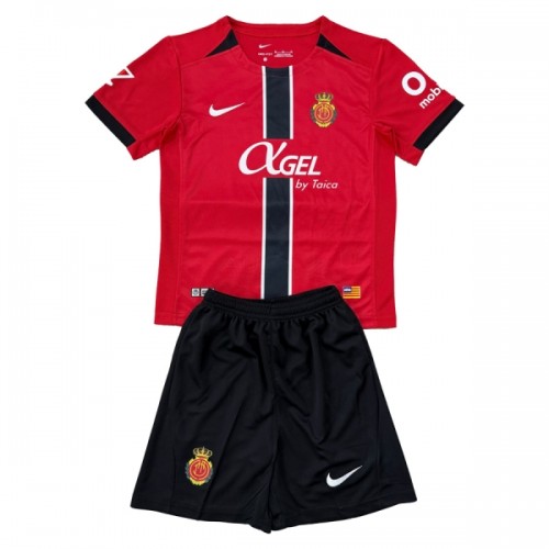 Officiële Voetbalshirt + Korte Broek RCD Mallorca Thuis 2025-26 - Kids Officiële Voetbalshirt + Korte Broek RCD Mallorca Thuis 2025-26 - Kids