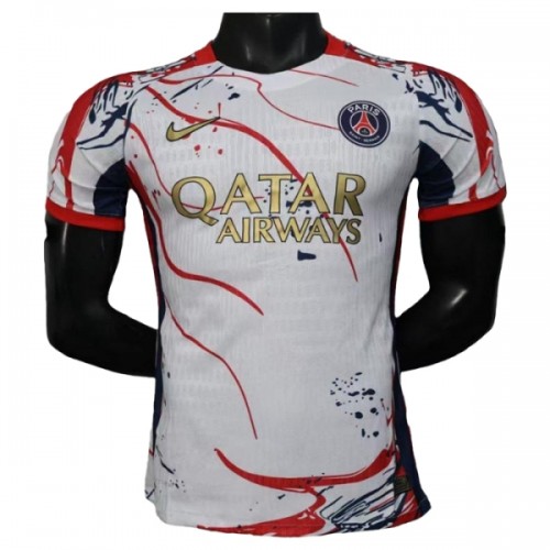 Officiële Voetbalshirt Paris Saint-Germain 2025-26 Witte - Heren Officiële Voetbalshirt Paris Saint-Germain 2025-26 Witte - Heren