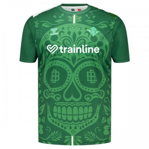 Officiële Voetbalshirt Real Betis x Dia de Muertos Pre-Match 2025-26 - Heren Officiële Voetbalshirt Real Betis x Dia de Muertos Pre-Match 2025-26 - Heren