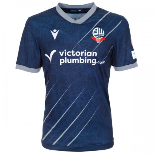 Officiële Voetbalshirt Bolton Wanderers Uit 2025-26 - Heren Officiële Voetbalshirt Bolton Wanderers Uit 2025-26 - Heren