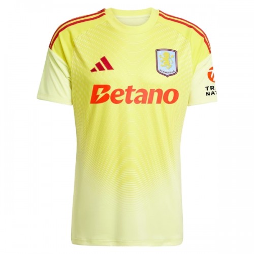 Officiële Voetbalshirt Doelman Aston Villa 2025-26 Gele - Heren Officiële Voetbalshirt Doelman Aston Villa 2025-26 Gele - Heren