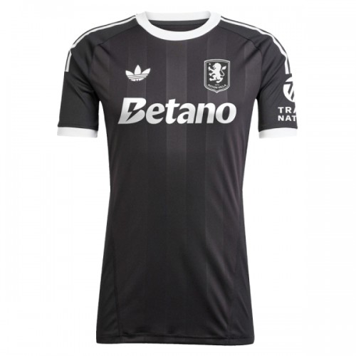 Officiële Voetbalshirt Doelman Aston Villa 2025-26 Zwarte - Heren Officiële Voetbalshirt Doelman Aston Villa 2025-26 Zwarte - Heren
