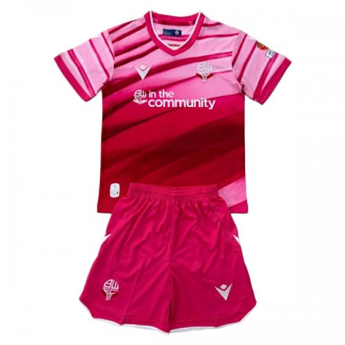 Officiële Voetbalshirt + Korte Broek Bolton Wanderers Derde 2025-26 - Kids Officiële Voetbalshirt + Korte Broek Bolton Wanderers Derde 2025-26 - Kids