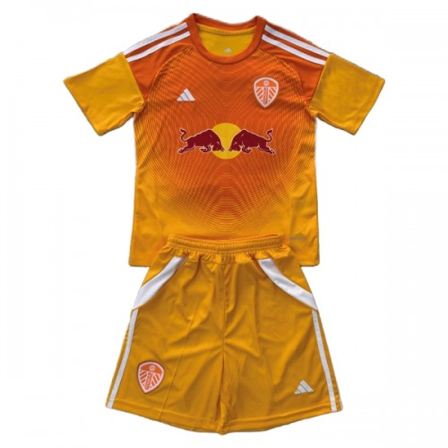Officiële Voetbalshirt + Korte Broek Doelman Leeds United 2025-26 - Kids Officiële Voetbalshirt + Korte Broek Doelman Leeds United 2025-26 - Kids