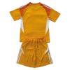 Officiële Voetbalshirt + Korte Broek Doelman Leeds United 2025-26 - Kids