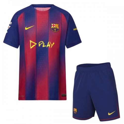Officiële Voetbalshirt + Korte Broek FC Barcelona x Ed Sheeran 2025-26 - Kids Officiële Voetbalshirt + Korte Broek FC Barcelona x Ed Sheeran 2025-26 - Kids
