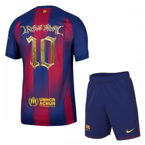 Officiële Voetbalshirt + Korte Broek FC Barcelona x Kopa Trophy Lamine Yamal 10 2025-26 - Kids Officiële Voetbalshirt + Korte Broek FC Barcelona x Kopa Trophy Lamine Yamal 10 2025-26 - Kids