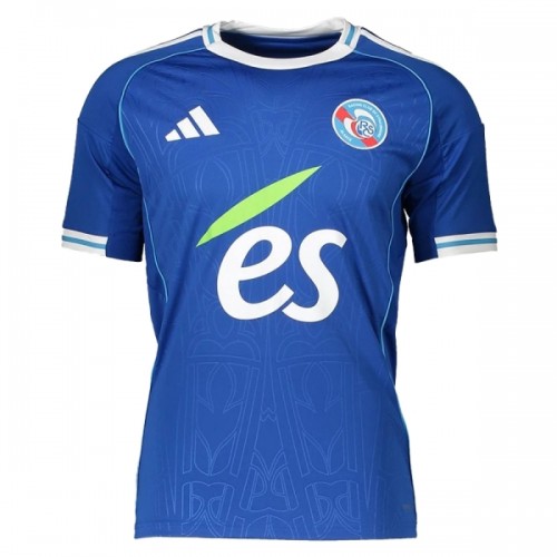 Officiële Voetbalshirt Strasbourg Thuis 2025-26 - Heren Officiële Voetbalshirt Strasbourg Thuis 2025-26 - Heren