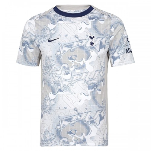 Officiële Voetbalshirt Tottenham Hotspur Pre-Match 2025-26 Witte - Heren Officiële Voetbalshirt Tottenham Hotspur Pre-Match 2025-26 Witte - Heren