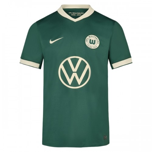 Officiële Voetbalshirt VfL Wolfsburg Jubileum 2025-26 - Heren Officiële Voetbalshirt VfL Wolfsburg Jubileum 2025-26 - Heren