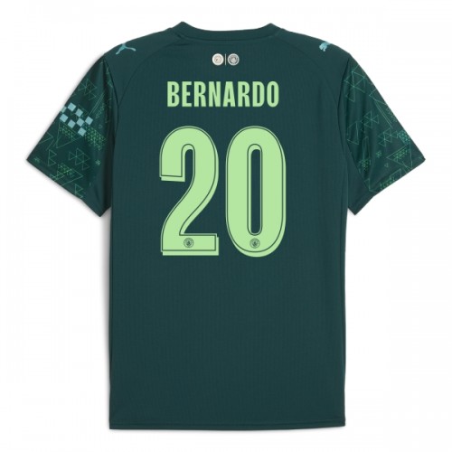Officiële Voetbalshirt Manchester City Bernardo 20 Vierde EA Sport 2025-26 - Heren Officiële Voetbalshirt Manchester City Bernardo 20 Vierde EA Sport 2025-26 - Heren
