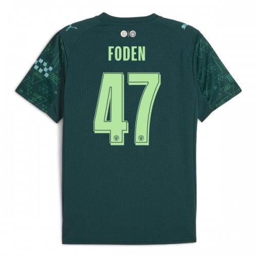 Officiële Voetbalshirt Manchester City Foden 47 Vierde EA Sport 2025-26 - Heren Officiële Voetbalshirt Manchester City Foden 47 Vierde EA Sport 2025-26 - Heren