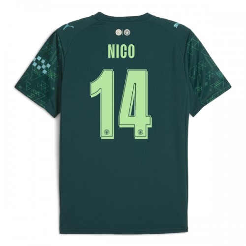 Officiële Voetbalshirt Manchester City Nico 14 Vierde EA Sport 2025-26 - Heren Officiële Voetbalshirt Manchester City Nico 14 Vierde EA Sport 2025-26 - Heren