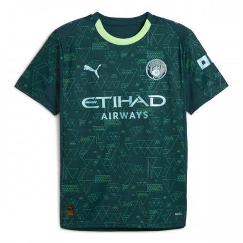Officiële Voetbalshirt Manchester City Vierde EA Sport 2025-26 - Heren Officiële Voetbalshirt Manchester City Vierde EA Sport 2025-26 - Heren