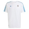 Officiële Voetbalshirt Real Madrid Terrace Icons 2025-26 Witte - Heren Officiële Voetbalshirt Real Madrid Terrace Icons 2025-26 Witte - Heren