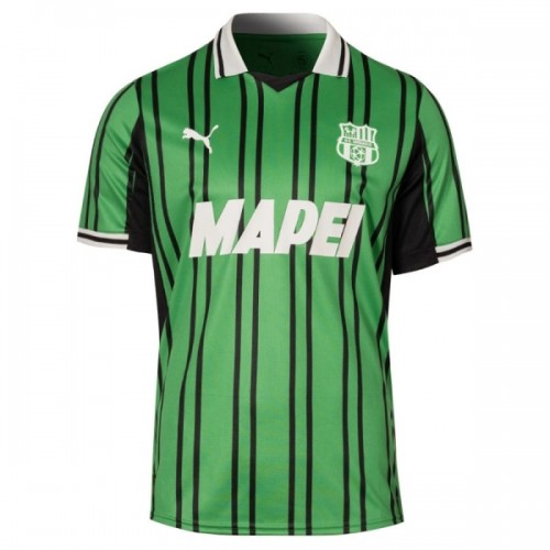 Officiële Voetbalshirt Sassuolo Thuis 2025-26 - Heren Officiële Voetbalshirt Sassuolo Thuis 2025-26 - Heren