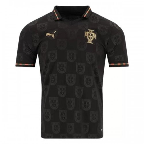 Officiële Voetbalshirt Portugal Black Panther 2025-26 - Heren Officiële Voetbalshirt Portugal Black Panther 2025-26 - Heren