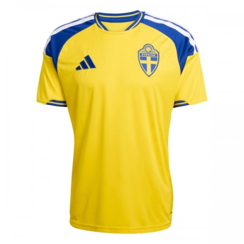 Officiële Voetbalshirt Zweden Thuis WK 2026 - Heren Officiële Voetbalshirt Zweden Thuis WK 2026 - Heren