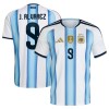 Officiële Voetbalshirt Argentinië J. Alvarez 9 Thuis WK 2026 - Heren