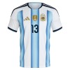 Officiële Voetbalshirt Argentinië Romero 13 Thuis WK 2026 - Heren