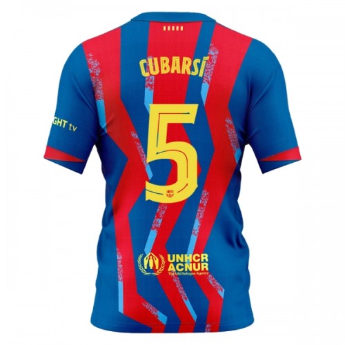 Officiële Voetbalshirt FC Barcelona Cubarsi 5 Vierde 2025-26 - Heren Officiële Voetbalshirt FC Barcelona Cubarsi 5 Vierde 2025-26 - Heren