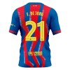 Officiële Voetbalshirt FC Barcelona Frenkie de Jong 21 Vierde 2025-26 - Heren