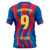 Officiële Voetbalshirt + Korte Broek FC Barcelona Lewandowski 9 Vierde 2025-26 - Kids