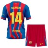 Officiële Voetbalshirt + Korte Broek FC Barcelona Rashford 14 Vierde 2025-26 - Kids