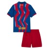 Officiële Voetbalshirt + Korte Broek FC Barcelona Vierde 2025-26 - Kids