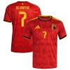 Officiële Voetbalshirt België De Bruyne 7 Thuis WK 2026 - Heren