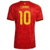 Officiële Voetbalshirt België Lukaku 10 Thuis WK 2026 - Heren