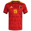 Officiële Voetbalshirt België Openda 19 Thuis WK 2026 - Heren