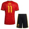 Officiële Voetbalshirt + Korte Broek België Doku 11 Thuis WK 2026 - Kids