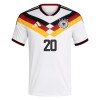 Officiële Voetbalshirt Duitsland Gnabry 20 Thuis WK 2026 - Heren