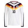 Officiële Voetbalshirt Duitsland Musiala 10 Thuis WK 2026 Lange Mouw - Heren