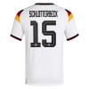 Officiële Voetbalshirt Duitsland N. Schlotterbeck 15 Thuis WK 2026 - Heren