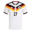 Officiële Voetbalshirt Duitsland Wirtz 17 Thuis WK 2026 - Heren