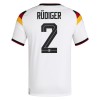 Officiële Voetbalshirt + Korte Broek Duitsland Rudiger 2 Thuis WK 2026 - Kids