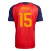 Officiële Voetbalshirt Spanje Baena 15 Thuis WK 2026 - Heren